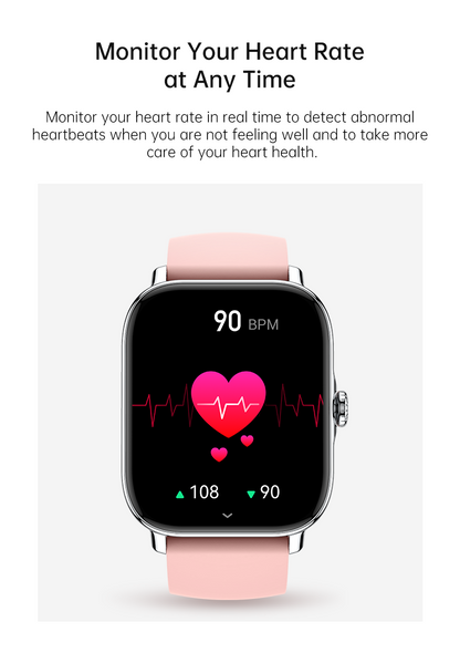 Ooyi OY3 Smart Watches for Men Women,48mm, Answer/Make BT Calls,Metal Frame 1.91" IP67 Waterproof Sports Modes/Heart Rate/SpO2/Stress/Sleep Monitor for Android Phones & iPhone